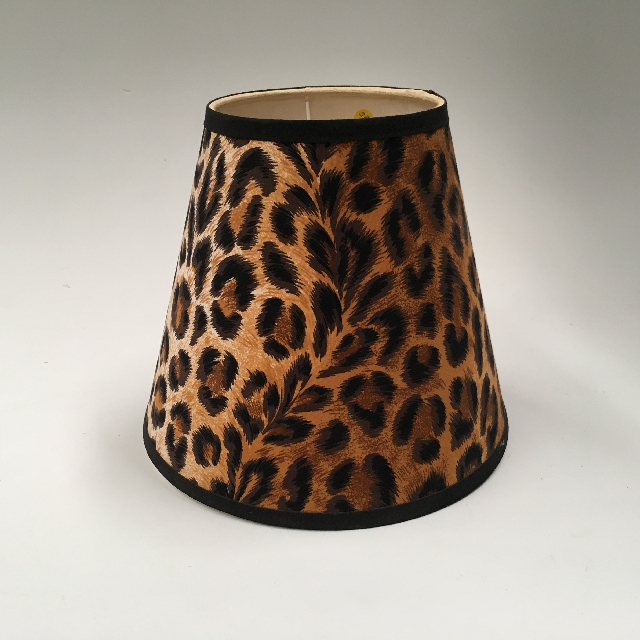 LAMPSHADE, Cone (Small) - Leopard Print